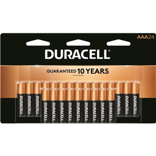 Duracell Coppertop Alkaline AAA Battery (24-Pack)