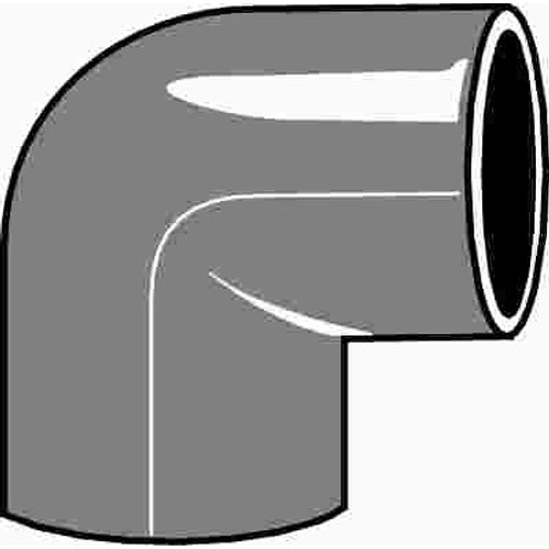 LASCO Fittings PVC SCH 80 ELBOW 90 DEGREE SLIP 1 IN.