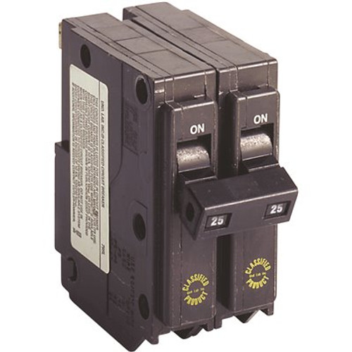 Eaton CH Series 240-Volt 25 Amp Double-Pole Classified Circuit Breaker