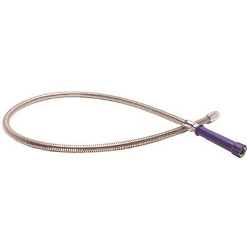 Premier 60 in. Pre-Rinse Hose Assembly for T and S Dormont and in Stainless Steel