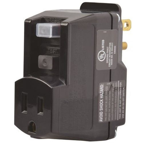 Yellow Jacket 1-Outlet GFCI Extension Cord Adapter Yellow Jacket 1-Outlet GFCI Extension Cord Adapter