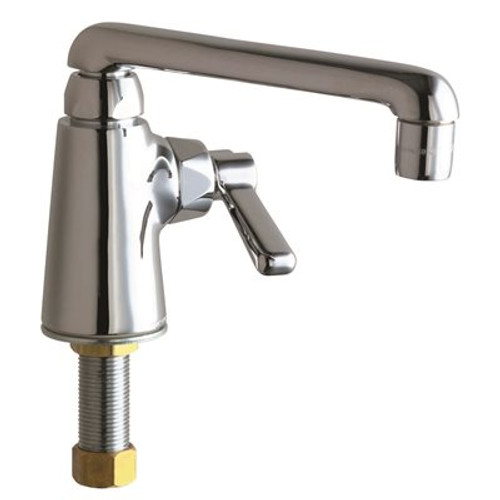 Chicago Faucets 1-Handle Kitchen Faucet in Chrome with 6 in. S Type Swing Spout