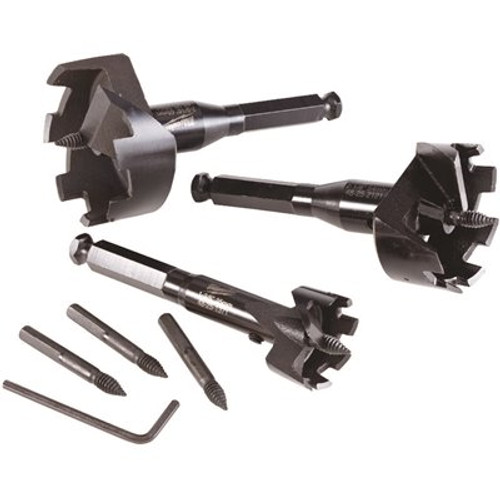 Milwaukee Plumbers' Selfeed High Speed Steel Bit Set (3-Piece)