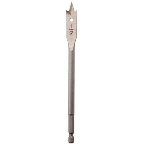 Milwaukee 1/2 in. x 6 in. High Speed Steel Flat Wood Boring Bit