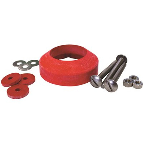 Korky 2 in. Toilet Tank to Bowl Gasket and Hardware Kit