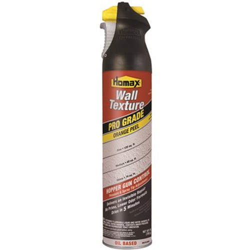 Homax Pro Grade 25 oz. Dual Control Orange Peel Quick Dry Oil-Based Wall Spray Texture