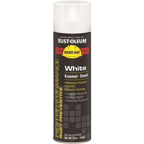 Rust-Oleum 15 oz. Rust Preventative Gloss White Spray Paint