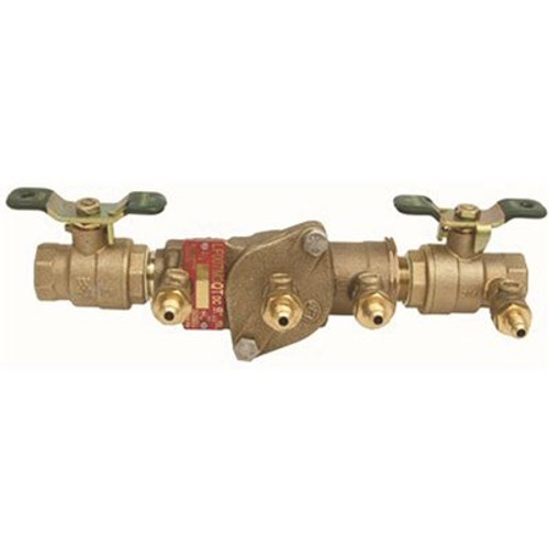 Watts 3/4 in. FIP, Lead Free Backflow Prevent System Watts 3/4 in. FIP, Lead Free Backflow Prevent System