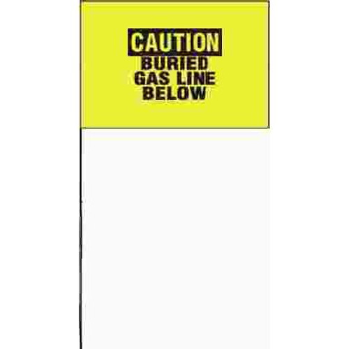 IN STOCK NOW MARKER FLAG YELLOW 4 IN. X 5 IN. X 21 IN.