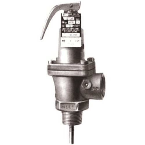 Watts Temperature and Pressure Relief Valve, 40XL-5, psi 150, 3/4 in., Lead Free