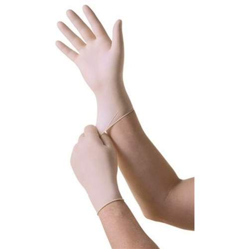 Ambitex Small Latex Disposable Powder-Free Exam Gloves