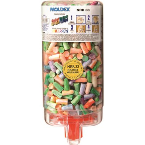 Moldex SPARKPLUGS PLUGSTATION, EARPLUG DISPENSER, 500 PAIR PER DISPENSER