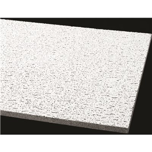 Armstrong Ceiling Panel Fissured Square Lay-In 24 in. x 24 in. x 5/8 in. (16-Case)