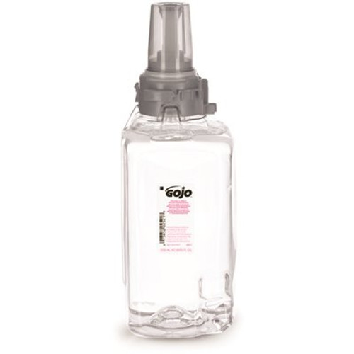 GoJo Clear & Mild Foam Handwash, Fragrance Free, EcoLogo Certified, 1250 mL Foam Soap Refill for ADX-12 Dispenser (Pack of 3)