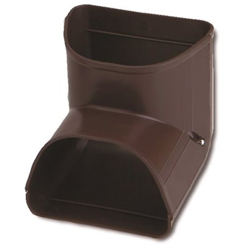 RectorSeal 90-Degree Inside Vertical Elbow, Brown, 4-1/2 in. (6/Carton)