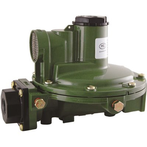 Excela-Flo MEC Full Size Second Stage Regulator 1/2 in. FNPT Inlet x 3/4 in. FNPT Outlet - 11 in. WC Outlet