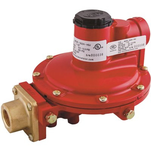 Excela-Flo F.POL Inlet x 3/4 in. FNTP Outlet - 10 psi Outlet Full Size First Stage Regulator