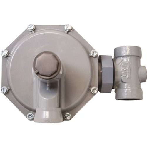 MEC House Service Regulator 3/4 in. FNPT Inlet x 3/4 in. FNPT Outlet - 11 in. WC Outlet