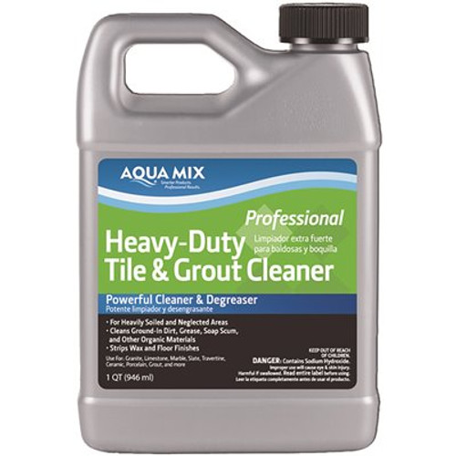 Custom Building Products Aqua Mix 1 Qt. Heavy-Duty Tile and Grout Cleaner
