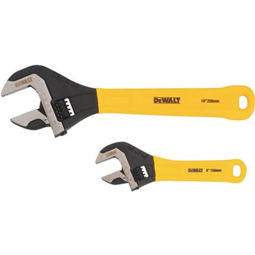 DEWALT Adjustable Wrench Set (2-Pack)