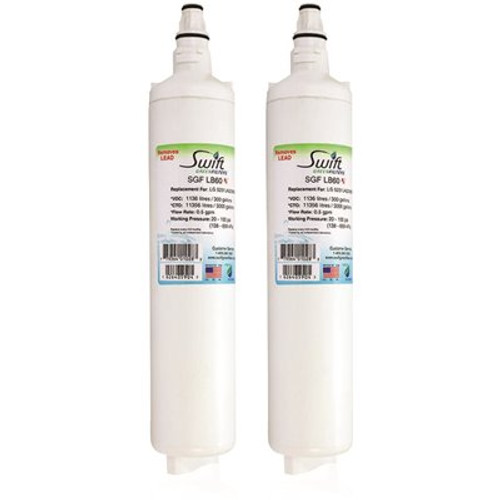 Swift Green Filters Replacement Water Filter for LG 5231JA2006B (2-Pack)