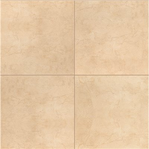 MSI Aria Cremita 24 in. x 24 in. Polished Porcelain Floor and Wall Tile (16 sq. ft. / case)