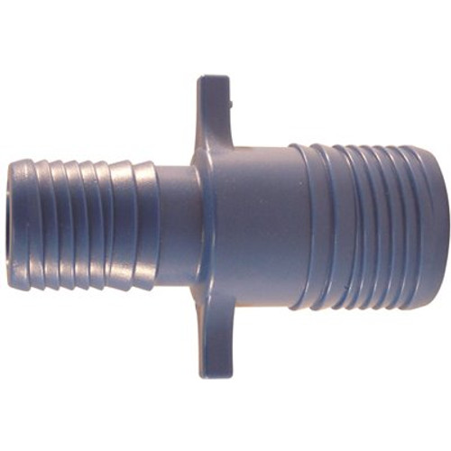 Apollo 1 in. x 1-1/4 in. Blue Twister Polypropylene Insert Coupling
