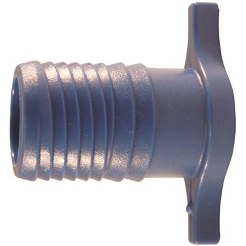 Apollo 1 in. Blue Twister Polypropylene Insert Plug