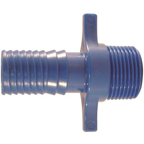 Apollo 3/4 in. Blue Twister Polypropylene Insert x MPT (5-Pack)