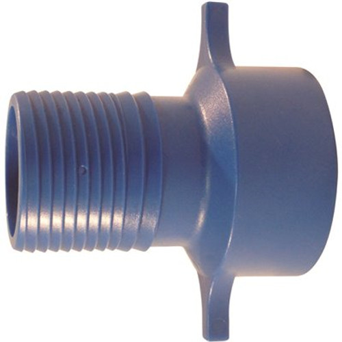 Apollo 1-1/2 in. Blue Polypropylene Twister Insert x FPT