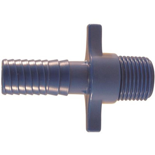 Apollo 1/2 in. Polypropylene Blue Twister Insert x MPT (5-Pack)