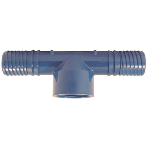 Apollo 3/4 in. Blue Twister Polypropylene Insert x FPT Tee