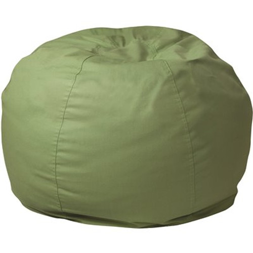 Flash Furniture Small Solid Green Kids Bean Bag Chair Flash Furniture Small Solid Green Kids Bean Bag Chair