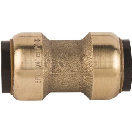 Tectite 3/4 in. Brass Push-to-Connect Coupling