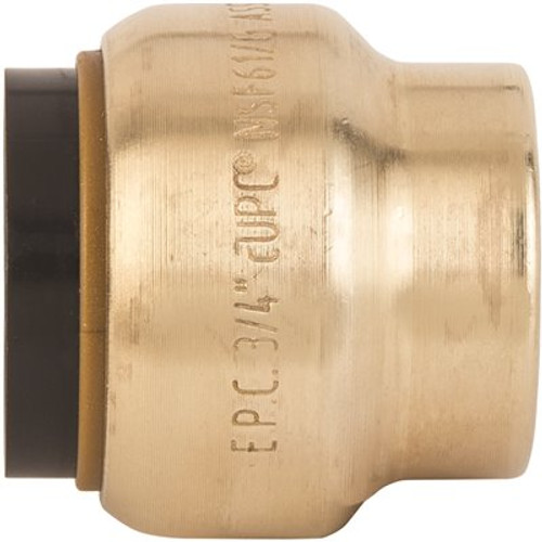 Tectite 3/4 in. Brass Push-to-Connect Cap