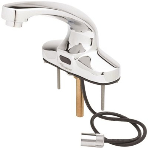 T&S Sensor Touchless Faucet with Control Module in Polished Chrome