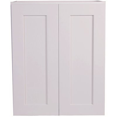 Design House Brookings Plywood Ready to Assemble Shaker 24x24x12 in. 2-Door Wall Kitchen Cabinet in White