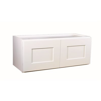 Design House Brookings Plywood Ready to Assemble Shaker 30x12x12 in. 2-Door Wall Kitchen Cabinet in White