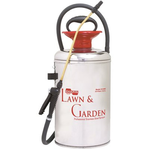 Chapin 2 Gal. Lawn and Garden Series Stainless Steel Sprayer Chapin 2 Gal. Lawn and Garden Series Stainless Steel Sprayer