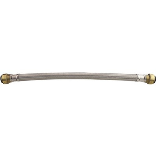 Tectite 3/4 in. Push-To-Connect x 3/4 in. Push-To-Connect x 18 in. Braided Stainless Steel Repair Hose