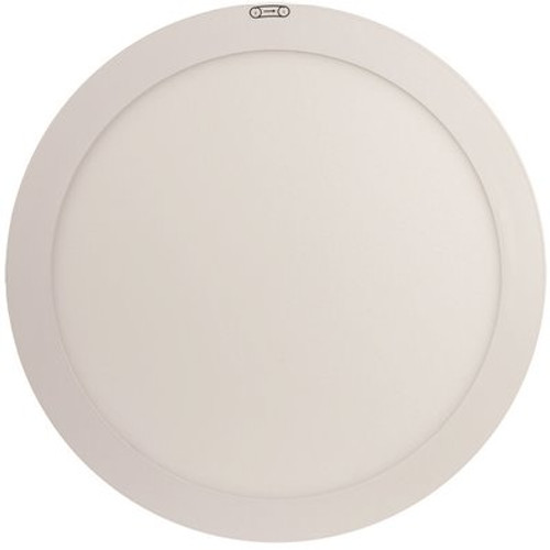 15 in. 22.5-Watt White Integrated LED 1650 Lumens Edge-Lit Round Flat Panel Flush Mount Ceiling Light w/Color Changing