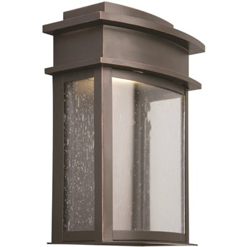 Design House Fairview 8-Watt Oil Rubbed Bronze Integrated LED Outdoor Wall Sconce