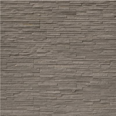 MSI Charcoal Pencil Ledger Panel 6 in. x 24 in. Textured Quartz Wall Tile (80 sq. ft./Pallet)