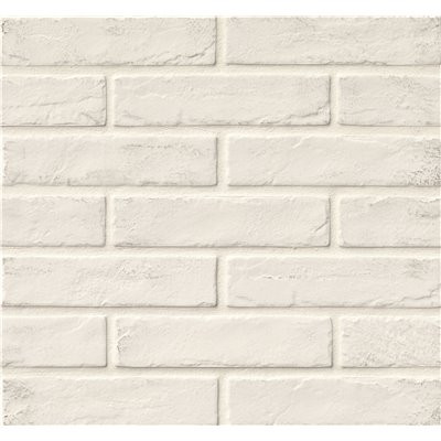 MSI Capella White Brick 2-1/3 in. x 10 in. Matte Porcelain Floor and Wall Tile (5.15 sq. ft./case)
