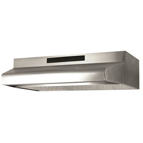 Air King ADA Series 24 in. ENERGY STAR Certified Convertible Under Cabinet Range Hood with Light in Stainless Steel
