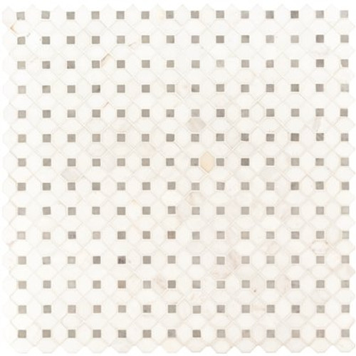 MSI Bianco Dolomite 13 in. x 13.25 in. Polished Marble Look Floor and Wall Tile (10.6 sq. ft./Case) MSI Bianco Dolomite 13 in. x 13.25 in. Polished Marble Look Floor and Wall Tile (10.6 sq. ft./Case)