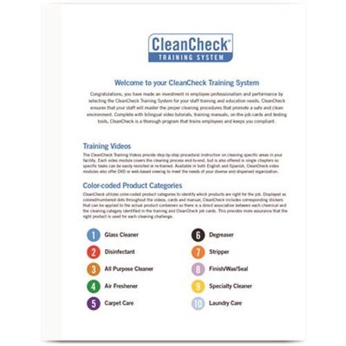 CLEANCHECK Trainer Manual