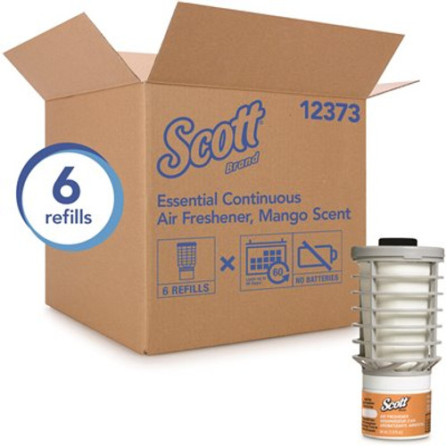 Scott Mango Automatic/Continuous Release Plug-In Air Freshener Refill (6-Refills/Case) Scott Mango Automatic/Continuous Release Plug-In Air Freshener Refill (6-Refills/Case)