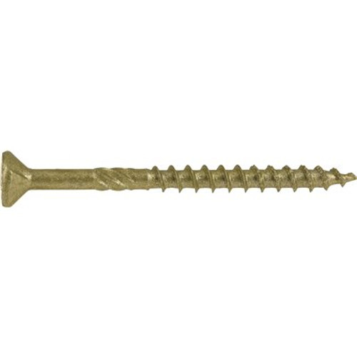 Power Pro #8 x 2 in. Star Flat-Head Exterior Wood Screw (5 lbs.-Pack)