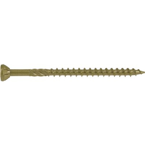 Power Pro #10 x 3 in. Star Flat-Head Exterior Wood Screw (5 lbs.-Pack)